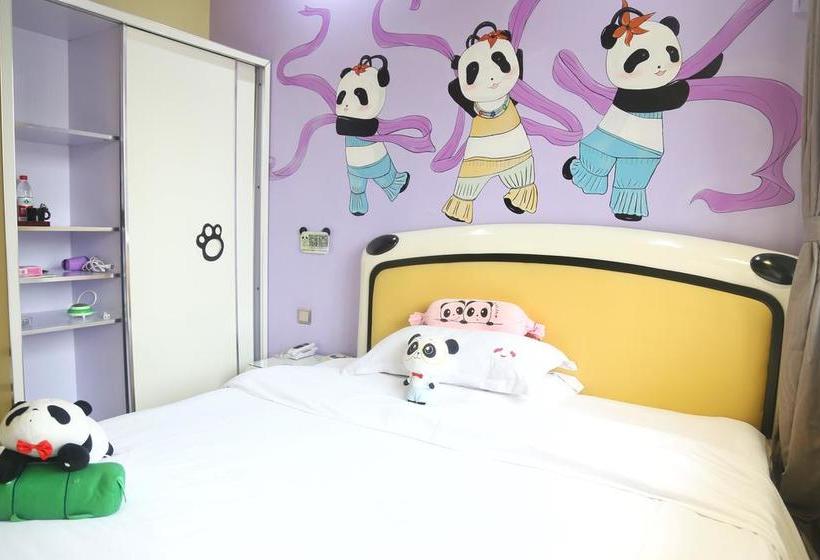 בית מלון כפרי Many Panda Inn Emeishan