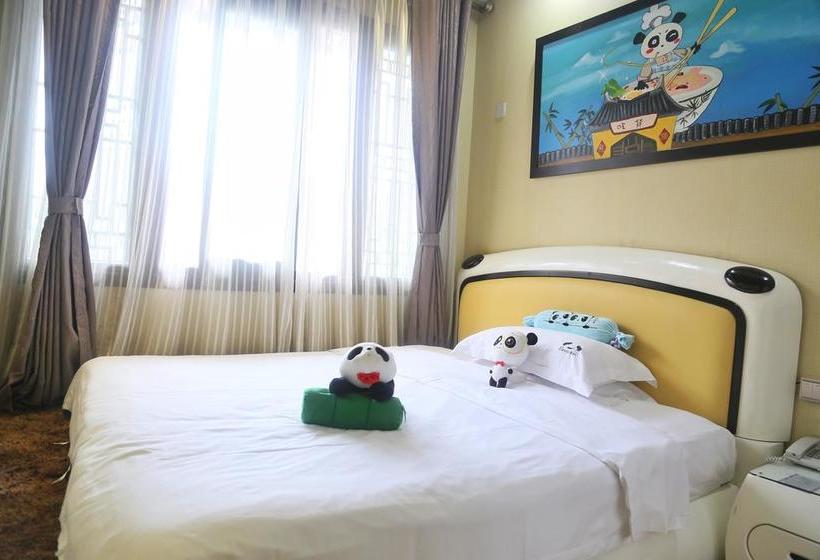 בית מלון כפרי Many Panda Inn Emeishan