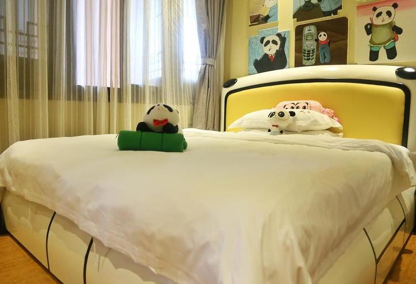 בית מלון כפרי Many Panda Inn Emeishan