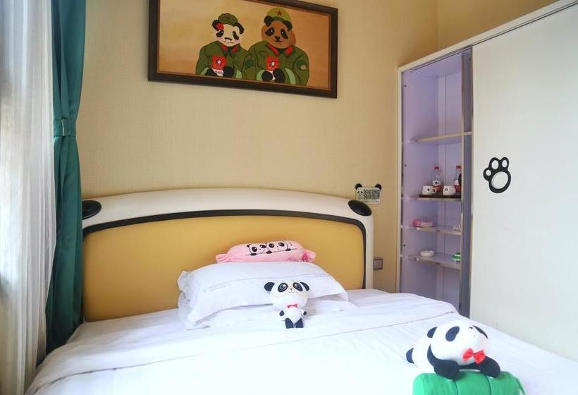 בית מלון כפרי Many Panda Inn Emeishan