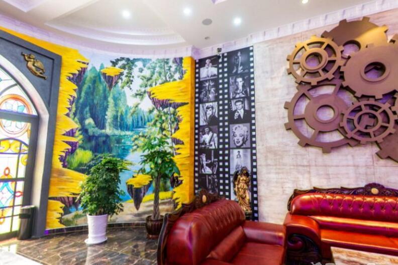 בית מלון כפרי Weihai Gaoshang Movie Art