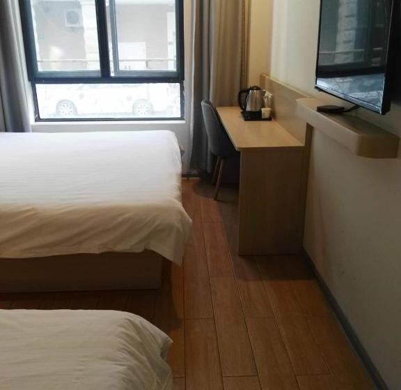 호텔 Hi Inn Shanghai Xinzhuang Underground Station