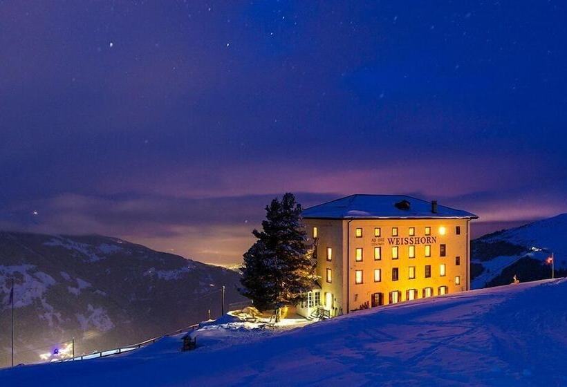 בית מלון כפרי Hôtel Weisshorn Sur St Luc 2337m