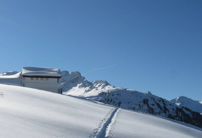 בית מלון כפרי Hôtel Weisshorn Sur St Luc 2337m