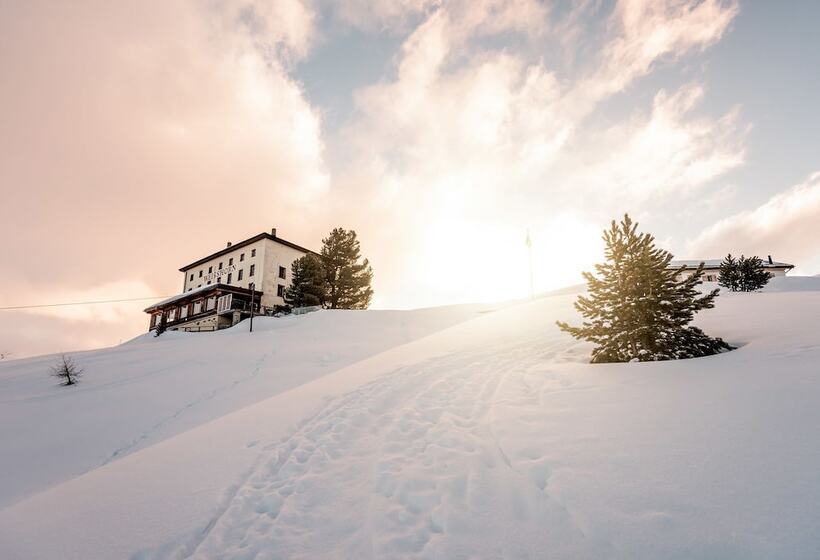בית מלון כפרי Hôtel Weisshorn Sur St Luc 2337m