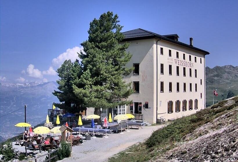 בית מלון כפרי Hôtel Weisshorn Sur St Luc 2337m