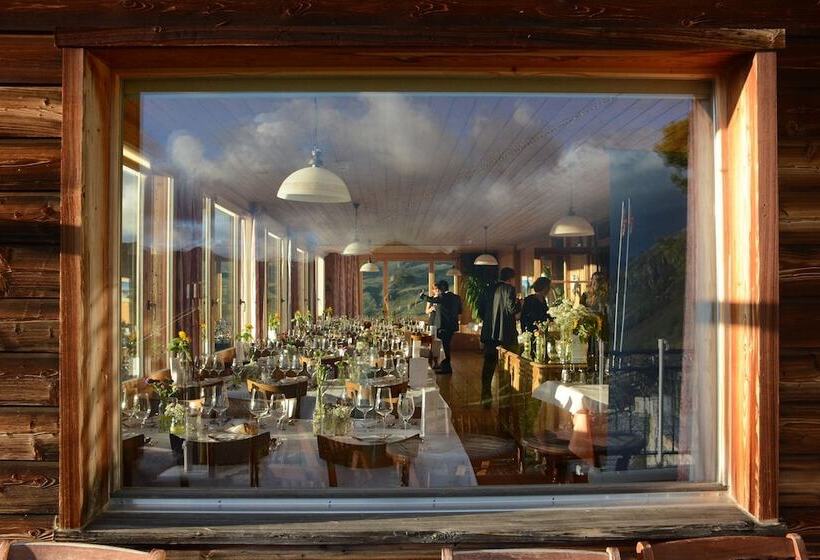 בית מלון כפרי Hôtel Weisshorn Sur St Luc 2337m