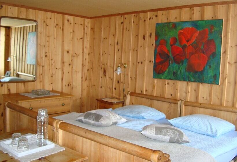 בית מלון כפרי Hôtel Weisshorn Sur St Luc 2337m