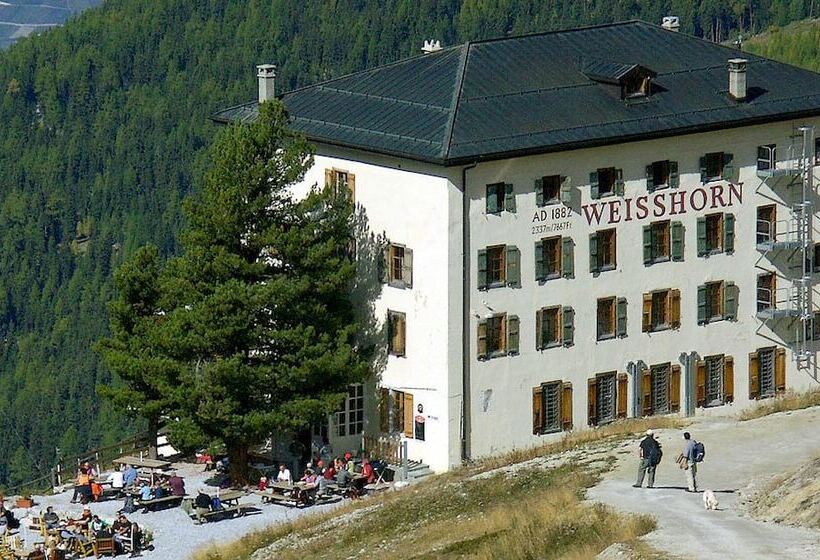 בית מלון כפרי Hôtel Weisshorn Sur St Luc 2337m
