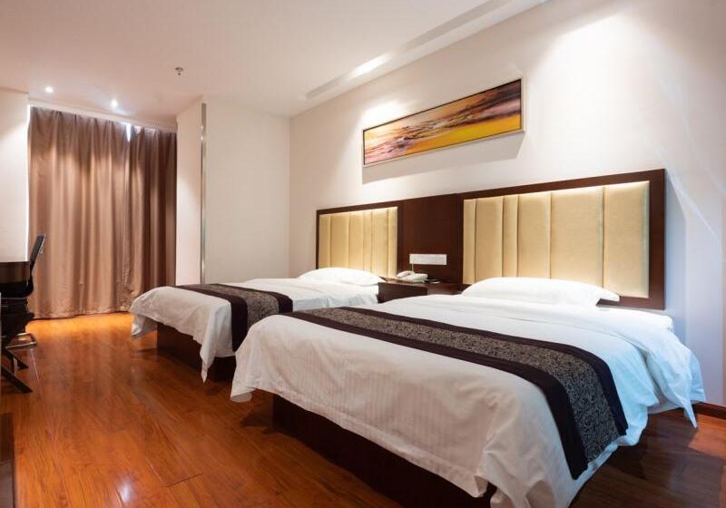 호텔 Greentree Inn Jiangsu Wuxi Yixing Post Building Express