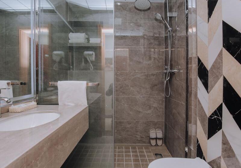 호텔 Greentree Inn Huaian Qingpu District Huaihainan Road Express