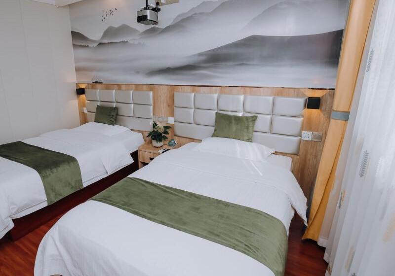 호텔 Greentree Inn Huaian Qingpu District Huaihainan Road Express