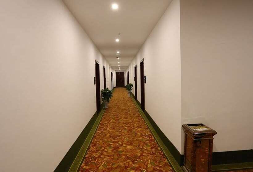 בית מלון כפרי Greentree Inn Jiangxi Shangrao Yushan County Boshi Avenue Business