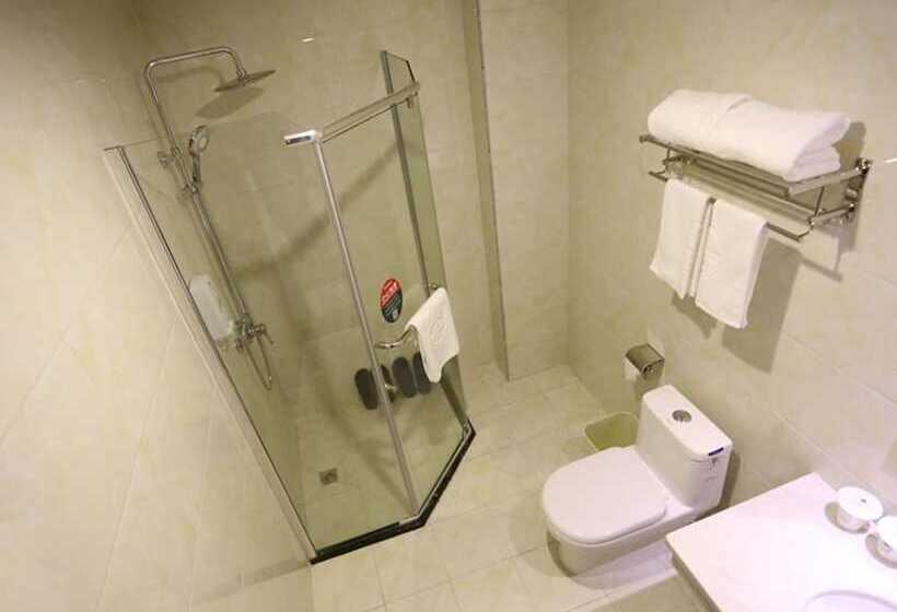 בית מלון כפרי Greentree Inn Jiangxi Shangrao Yushan County Boshi Avenue Business