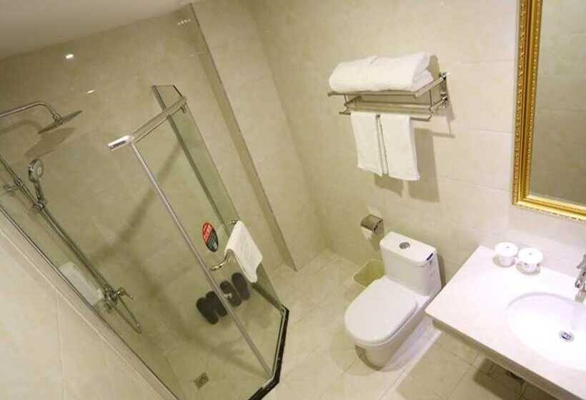 בית מלון כפרי Greentree Inn Jiangxi Shangrao Yushan County Boshi Avenue Business