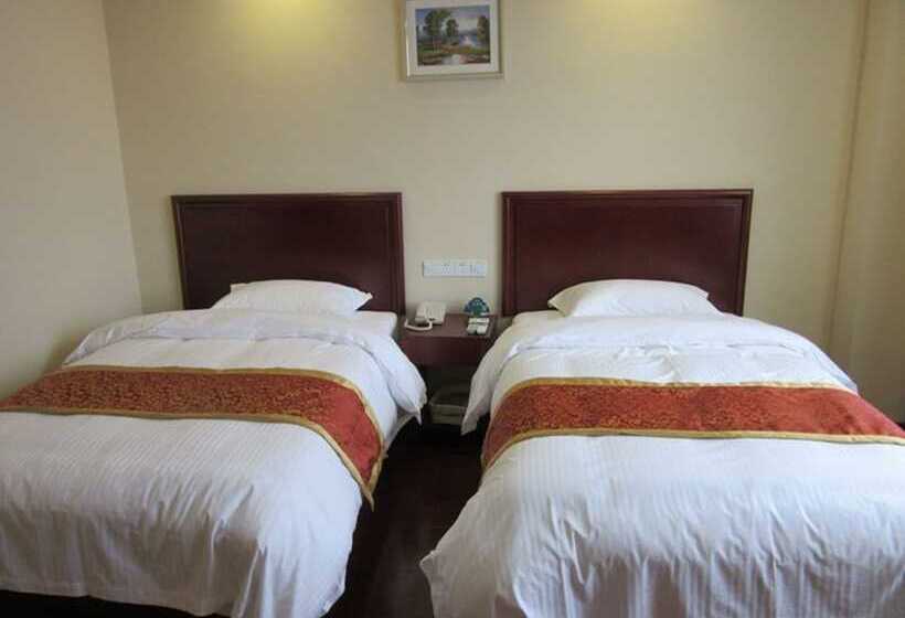 בית מלון כפרי Greentree Inn Jiangxi Shangrao Yushan County Boshi Avenue Business