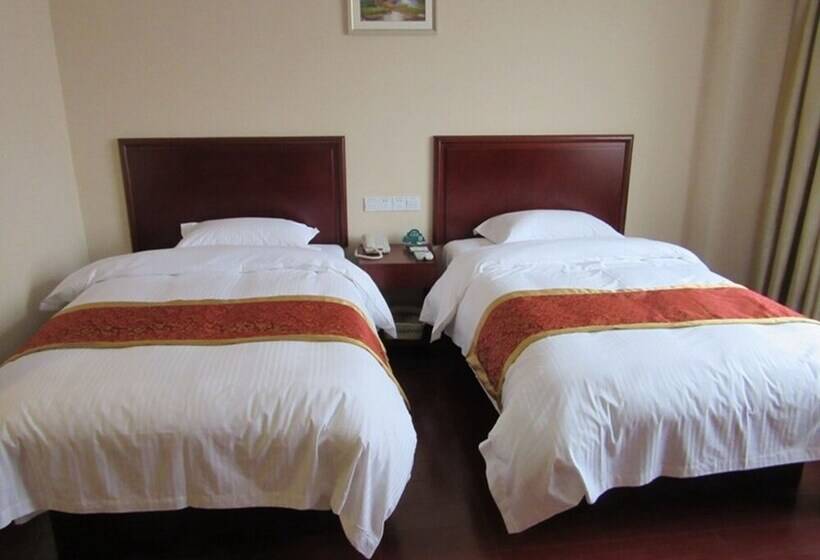 בית מלון כפרי Greentree Inn Jiangxi Shangrao Yushan County Boshi Avenue Business