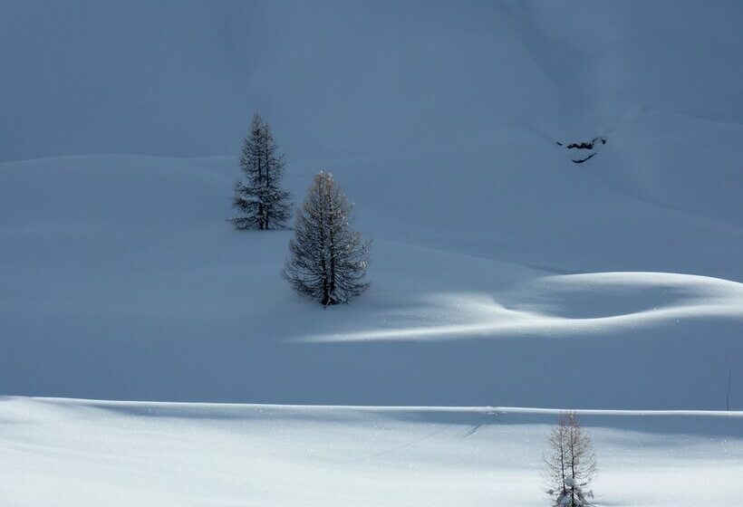 ホテル Alliey & Spa Piscine Appart Hôtel Serre Chevalier