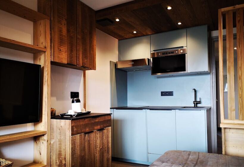 בית מלון כפרי Alliey & Spa Piscine Appart Hôtel Serre Chevalier