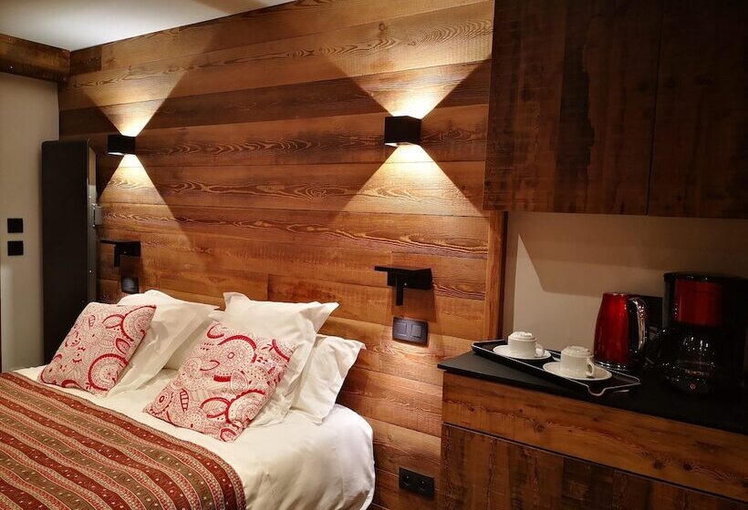 ホテル Alliey & Spa Piscine Appart Hôtel Serre Chevalier