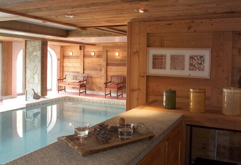 ホテル Alliey & Spa Piscine Appart Hôtel Serre Chevalier