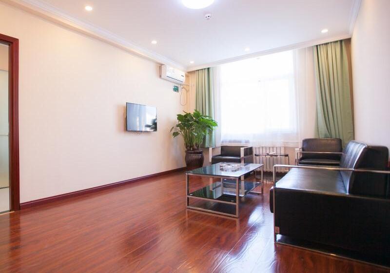 酒店 Greentree Inn Tianjin First Center Hospital Subway Station Shell