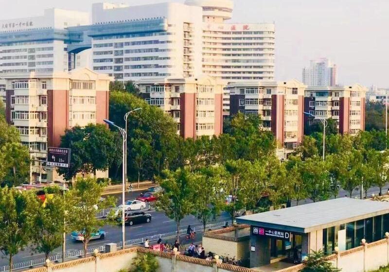 Otel Greentree Inn Tianjin First Center Hospital Subway Station Shell