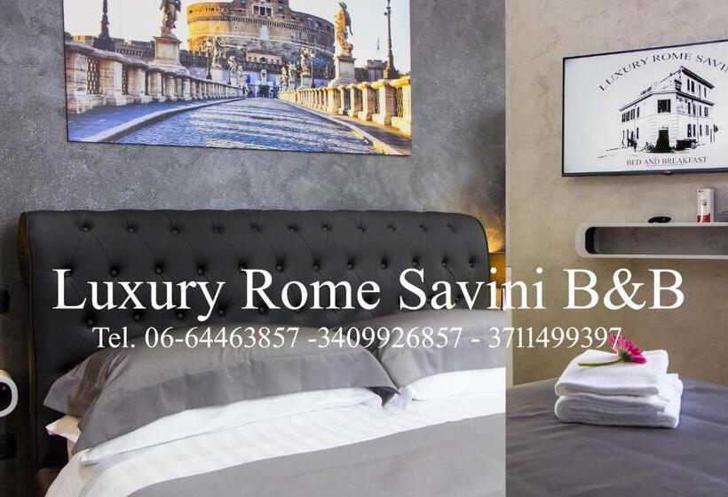 צימר Luxury Rome Savini Guest House