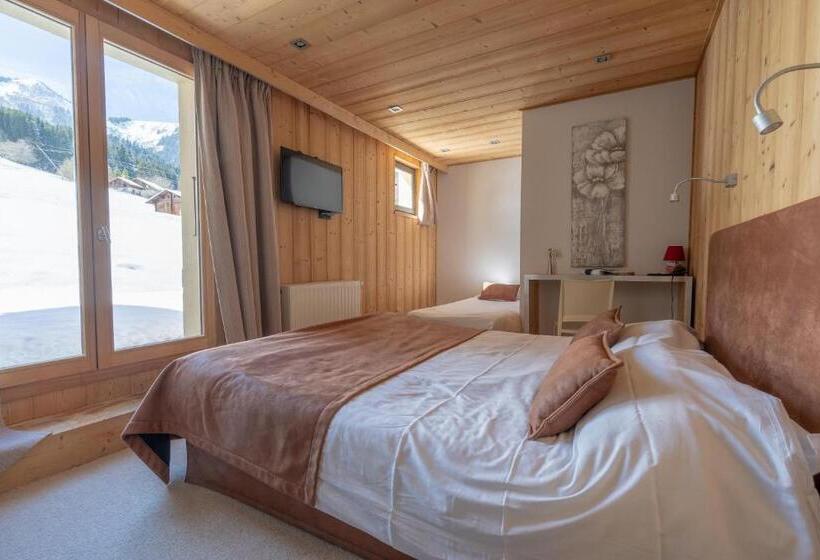 בית מלון כפרי Chalet Les Rhodos