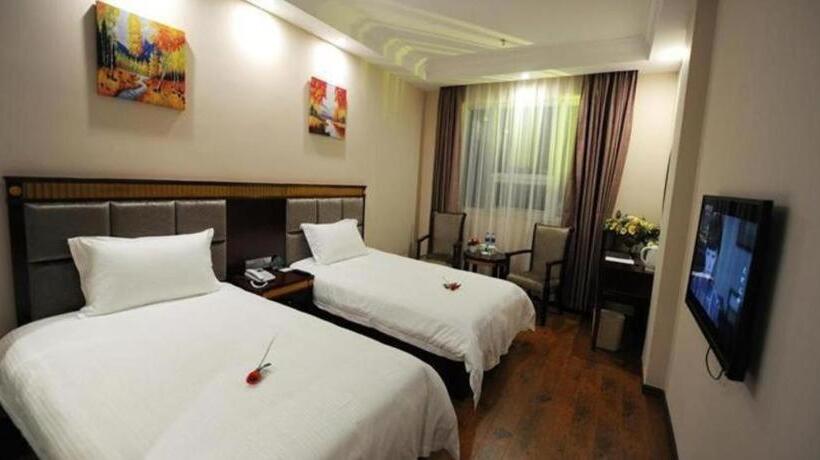 ホテル Greentree Inn Meizhou Meijiang District Wanda Plaza