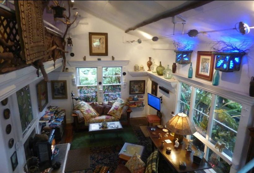 민박 Upcountry Volcano Village Mountain Cottage