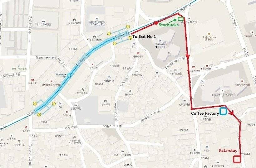 Kstar Stay Residence Hoehyun   Hostel