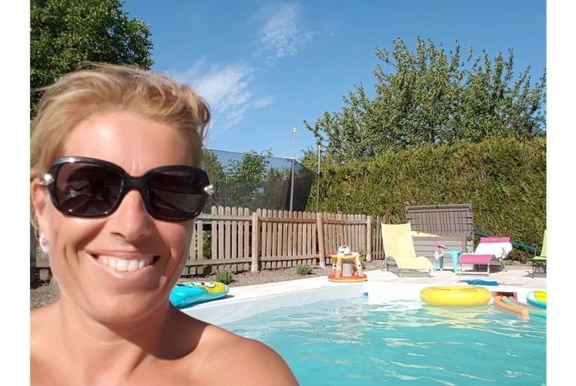 펜션 Chambres D Hôtes Chez Mariebel