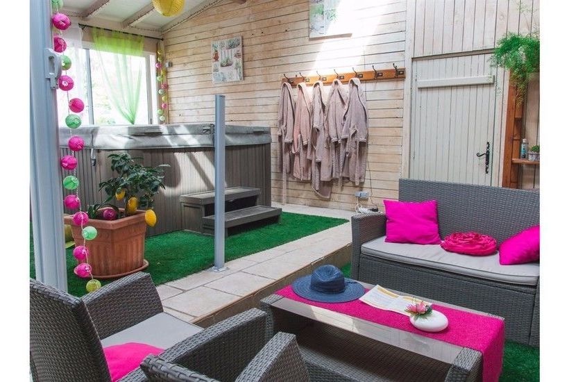 펜션 Chambres D Hôtes Chez Mariebel