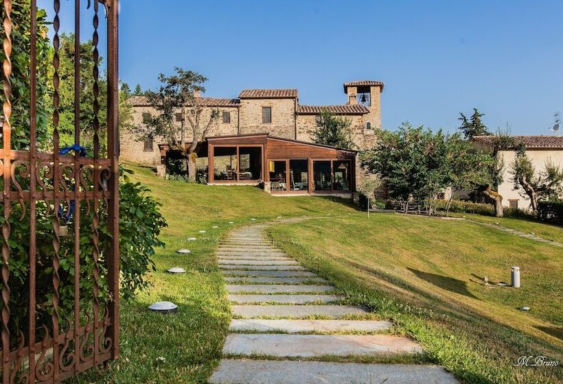 בית מלון כפרי Abbazia San Faustino Residenza D'epoca