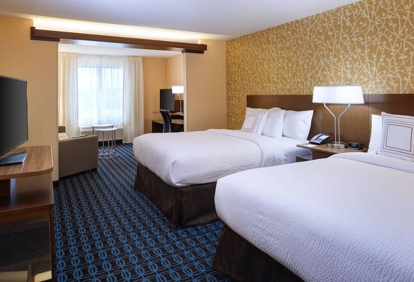 בית מלון כפרי Fairfield Inn & Suites By Marriott Ann Arbor Ypsilanti