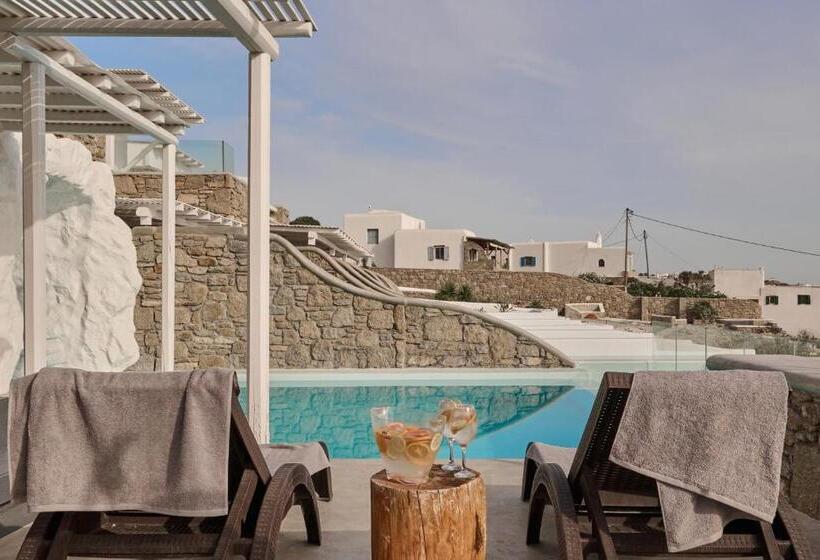 酒店 Olvos Luxury Suites Mykonos