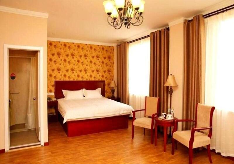 호텔 Greentree Inn Shandong Dongying Xisi Road Huachuang Building Business