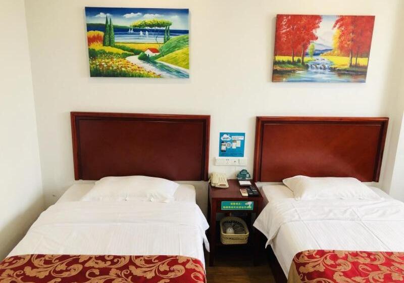 호텔 Greentree Inn Shandong Dongying Xisi Road Huachuang Building Business