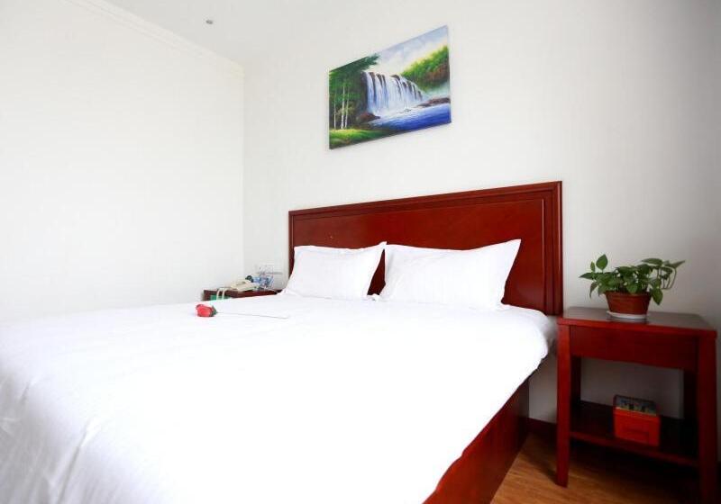 ホテル Greentree Inn Shandong Dongying Xisi Road Huachuang Building Business