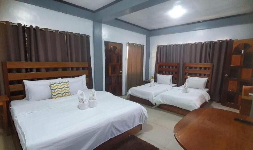 تختخواب و صبحانه Kalis Viewpoint Lodge Coron