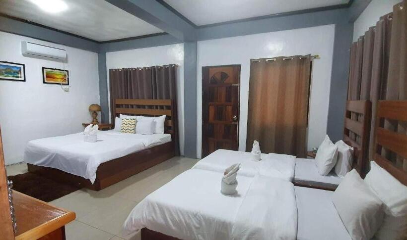 تختخواب و صبحانه Kalis Viewpoint Lodge Coron