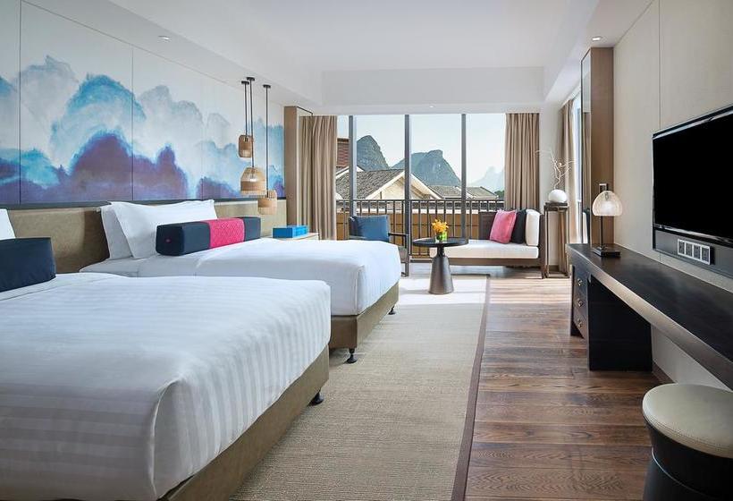 בית מלון כפרי Yangshuo Yitian West Street