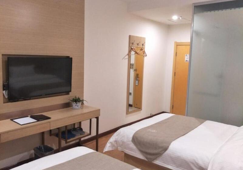 호텔 Greentree Inn Henan Shangqiu Liangyuan District Railway Station Express