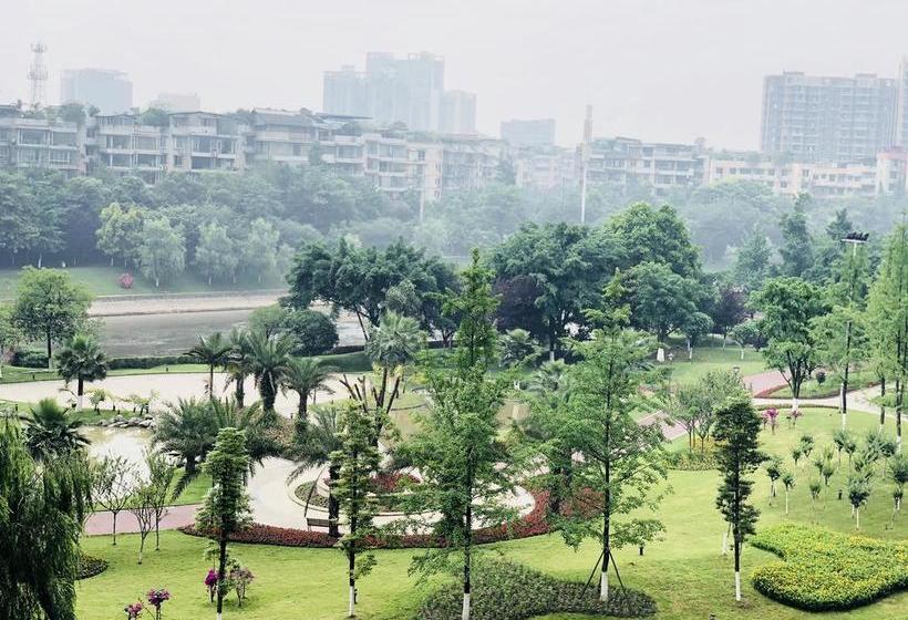 בית מלון כפרי Emei Mountain Xileer