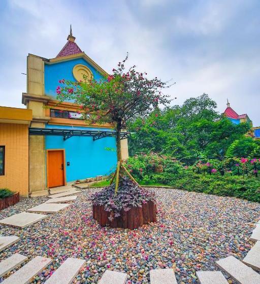 בית מלון כפרי Emei Mountain Xileer