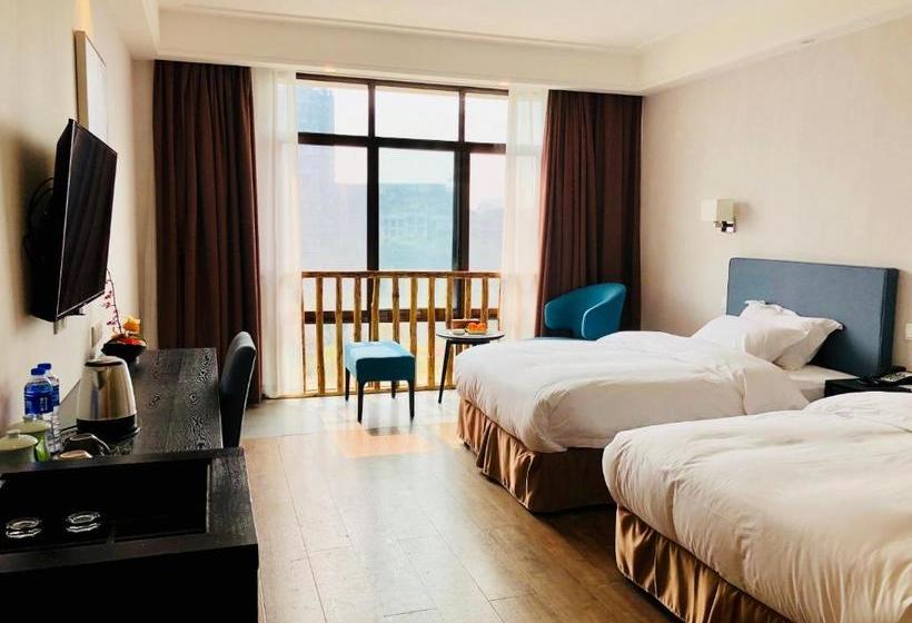 בית מלון כפרי Emei Mountain Xileer