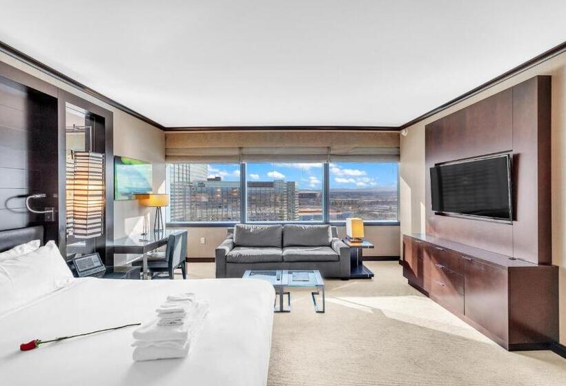Vdara Beautiful Suite On 22nd Flr Free Valet Parking