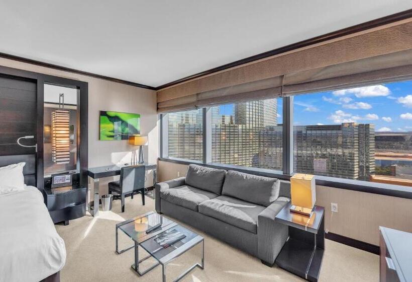 Vdara Beautiful Suite On 22nd Flr Free Valet Parking