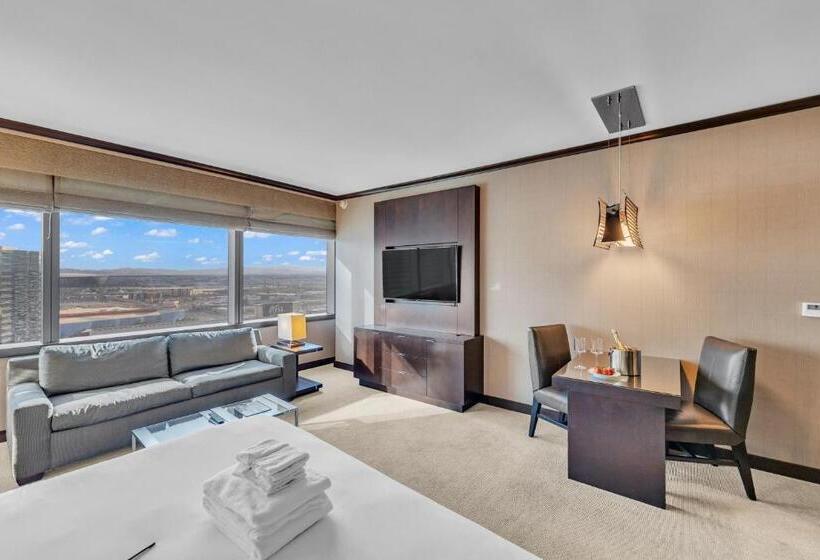 Vdara Beautiful Suite On 22nd Flr Free Valet Parking
